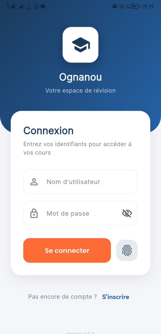 Ognanou Connexion